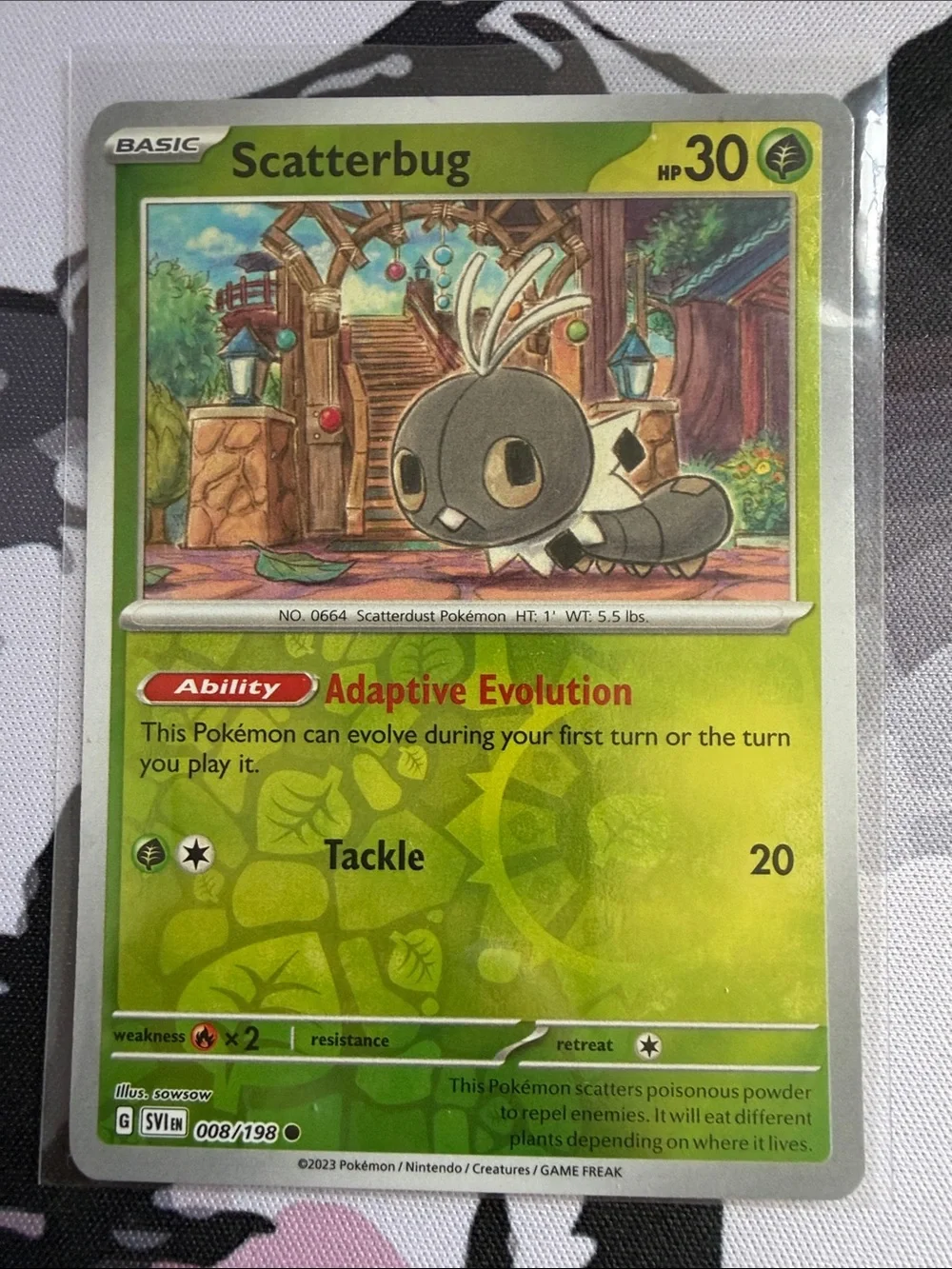 🦋 Scatterbug, Spewpa & Vivillon Evolution Pokémon Lot | Reverse Holo ✨5/$25✨